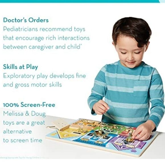 Melissa and Doug latch board - Picture 2 of 4